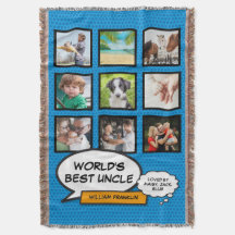 Världens bästa farbror rolig modern serieteckning