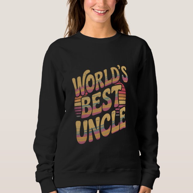 Världens bästa farbror t shirt (Framsida)