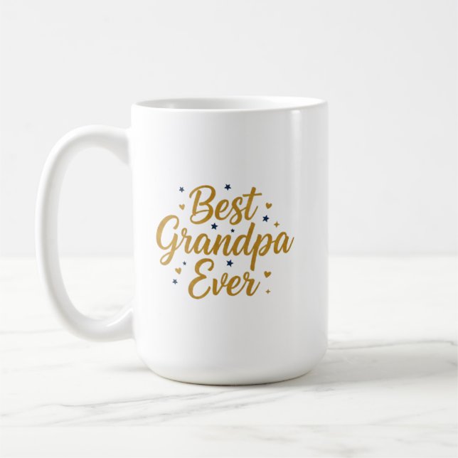 världens bästa farfar  kaffemugg (Vänster)