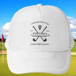 Världens Bästa Farfar Namn Golfhatt Keps