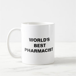 Världens bästa farmaceut kaffemugg