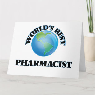 Världens bästa farmaceut kort