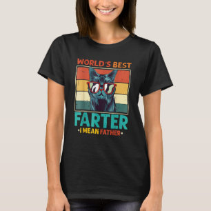 Världens Bästa Fartare Jag Menar Pappa Bästa Kattp T Shirt
