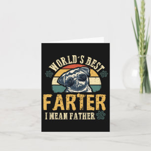 Världens Bästa Fartare Jag Menar Pappa Bästa Pappa Kort