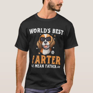 Världens Bästa Fartare Jag Menar Pappa Hundpappa T Shirt
