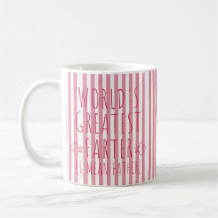 Världens Bästa Fartare (Jag Menar Pappa) Mugg för