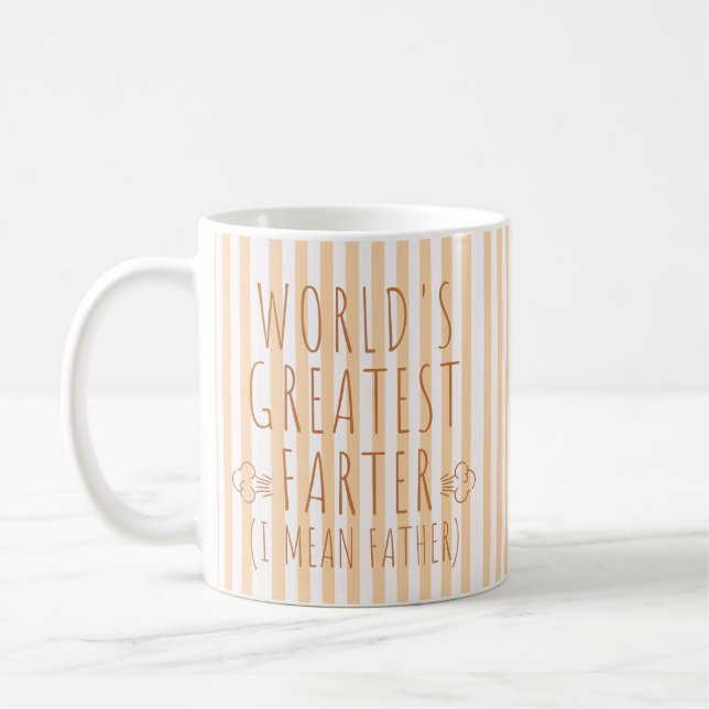 Världens Bästa Fartare (Jag Menar Pappa) Mugg för  (Vänster)