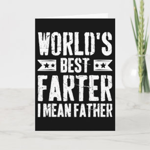 Världens Bästa Fartare Jag Menar Pappa Roliga Papp Kort