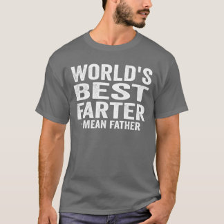Världens bästa Farter Far Gift Idea T Shirt