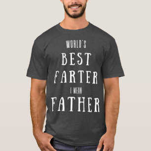 Världens bästa farter i elak far 1 t shirt