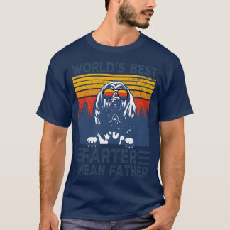 Världens bästa Farter I Elak Far Bästa Bloodhound T Shirt