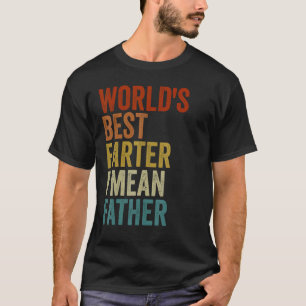 Världens bästa Farter I Elak Far dag roligt far T Shirt