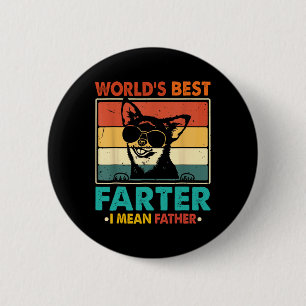 Världens bästa Farter I Elak Far Fars dag Funn Knapp