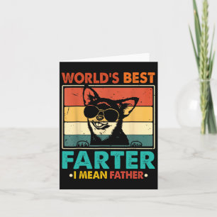 Världens bästa Farter I Elak Far Fars dag Funn Kort