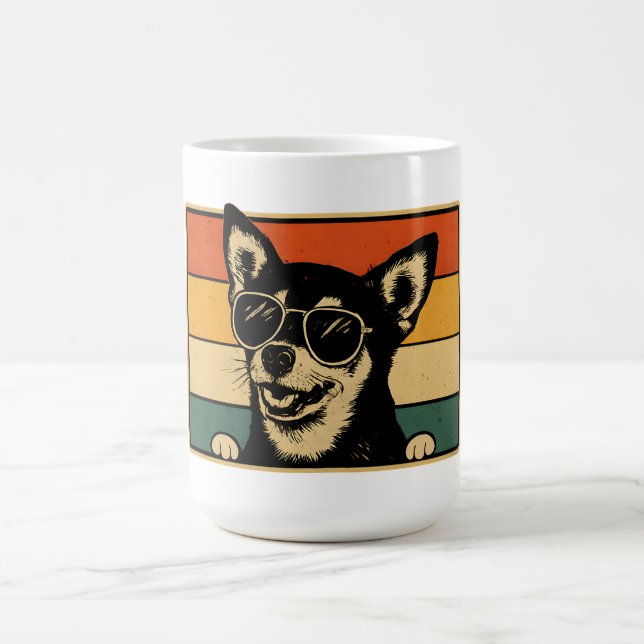 Världens bästa Farter I-Elak Far Funny Pappa-Hund Kaffemugg (Center)
