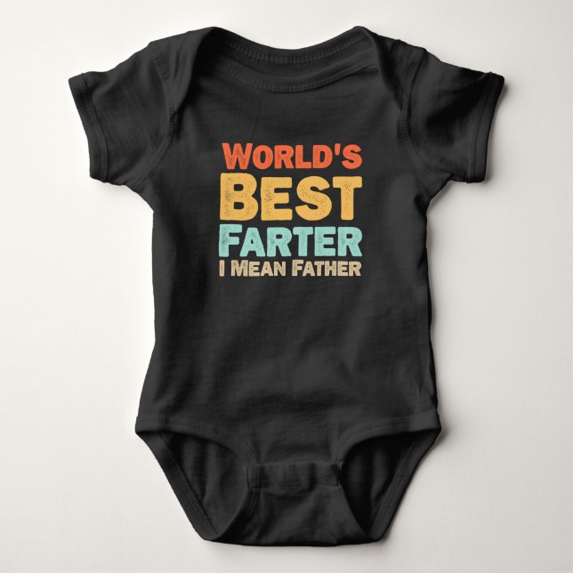 Världens bästa Farter I Elak Far T Shirt (Framsida)