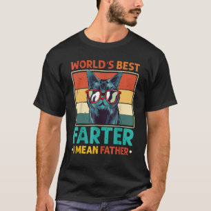 Världens bästa Farter I Elak Far t shirt Best Cat