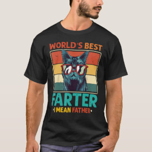 Världens bästa Farter I Elak Far t shirt Best Cat
