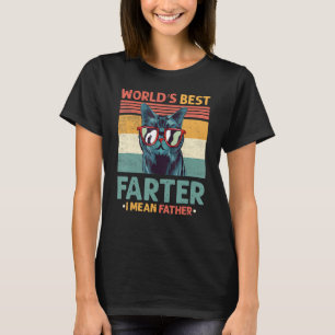 Världens bästa Farter I Elak Far t shirt Best Cat