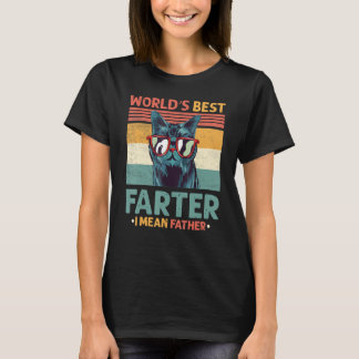 Världens bästa Farter I Elak Far t shirt Best Cat