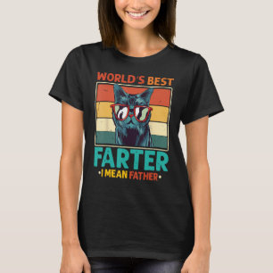 Världens bästa Farter I Elak Far t shirt Best Cat