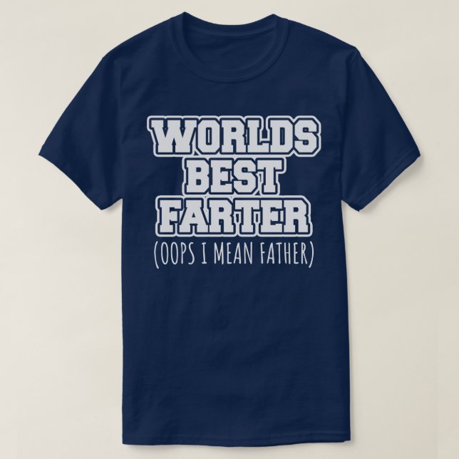 Världens bästa fartsoppar i elaket far t shirt (Design framsida)