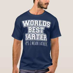Världens bästa fartsoppar i elaket far t shirt