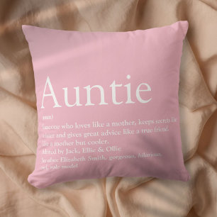 Världens bästa faster någonsin, definition rosa kudde