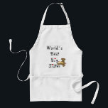 Världens bästa filmskjortor och presenter förkläde<br><div class="desc">World's Best Big Sister T-shirts, kort, klistermärken, mugg, knappar, tote bags och mycket mer med en nalle med en stor gult blyertspenna och en linjetext från Kim stil som lyder "Världens bästa stora syster!". Du kan anpassa det ytterligare genom att lägga till ett namn på plats!</div>