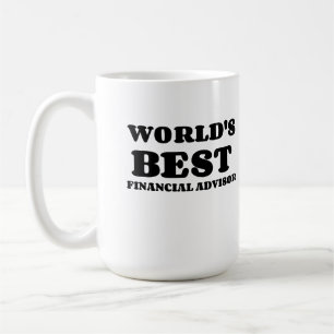 VÄRLDENS BÄSTA FINANSIELLA RÅDGIVARE KAFFEMUGG