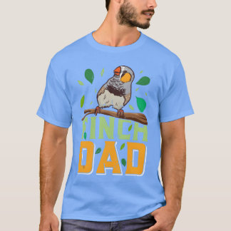 Världens bästa Finch Pappa Finches Pappa Bird älsk T Shirt