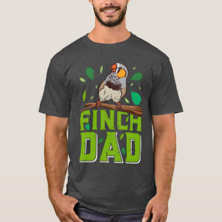 Världens bästa Finch Pappa Finches Pappa Bird älsk T Shirt