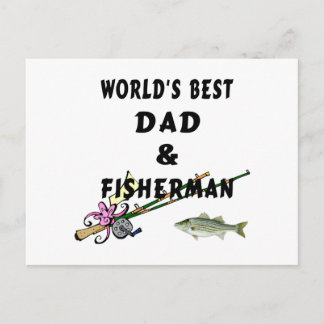 Världens bästa fiske i Pappa Vykort