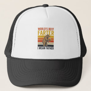 Världens Bästa Fjärtande Roliga Pappabjörn Keps