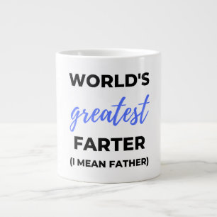 Världens bästa fjärtare jag menar pappa bl jumbo mugg