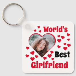 Världens bästa flickvän nyckelring