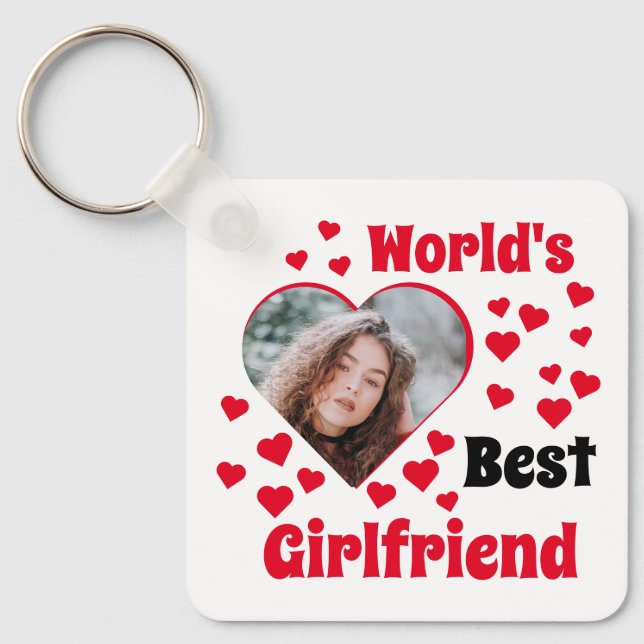 Världens bästa flickvän nyckelring (Framsida)