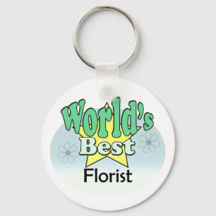 Världens bästa florist nyckelring