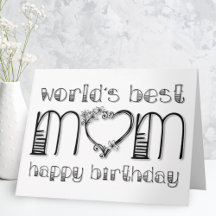 Världens bästa födelsedag i Mamma