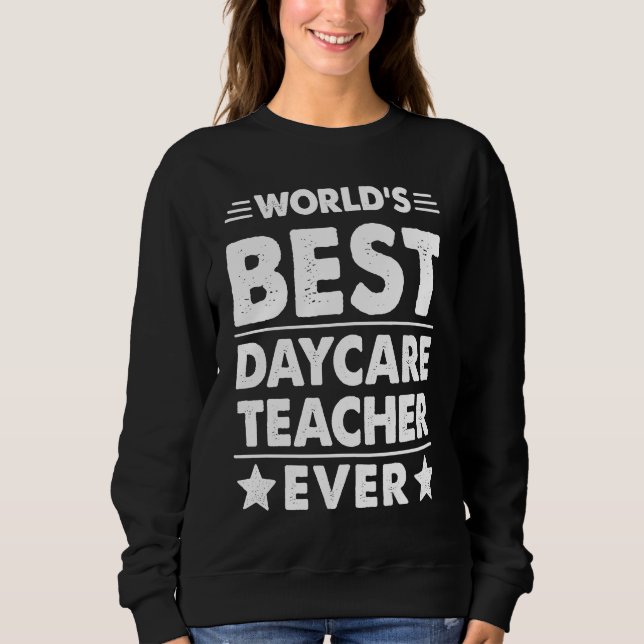 Världens Bästa Förskollärare Någonsin T Shirt (Framsida)