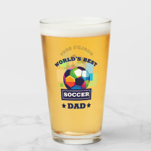 Världens bästa fotbollsspelare Pappa Fars dag Glaskopp