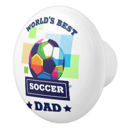 Världens bästa fotbollsspelare Pappa Fars dag Knopp