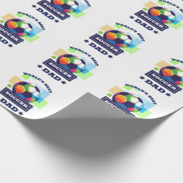 Världens bästa fotbollsspelare Pappa Fars dag Presentpapper