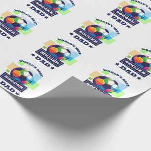 Världens bästa fotbollsspelare Pappa Fars dag Presentpapper