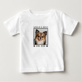Världens bästa fotfoto av Pet-foten i Pappa Tass a T Shirt