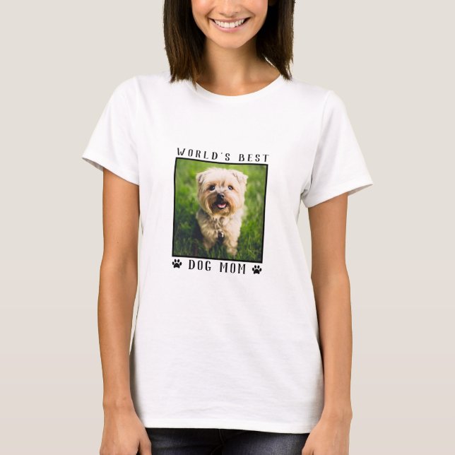 Världens bästa fotfoto för Pet-Ram i Mamma Tass av T Shirt (Framsida)