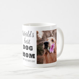 Världens bästa foto Hund Mamma Mors dag 2 Kaffemugg