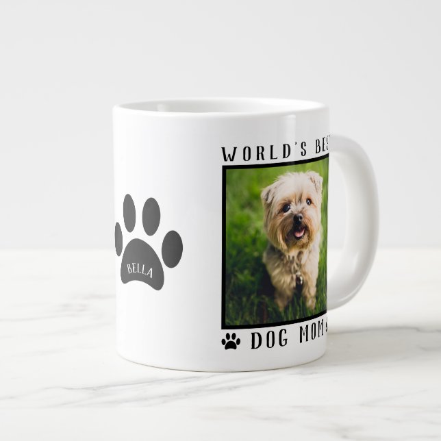Världens bästa fotoutfoto för Pet-foten Hund Namn  Jumbo Mugg (Framsida höger)