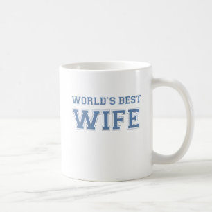 Världens bästa fru kaffemugg