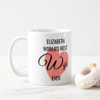 Världens bästa frun någonsin - foto för Personlig Kaffemugg